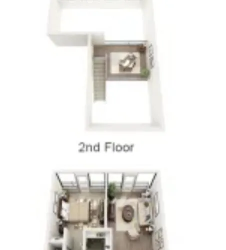 Appartement Stylish Downtown Loft 2 Queen Beds Pool Gym Free Parking